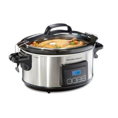 Hamilton Beach Hamilton Beach® Programmable Stay or Go® 6 Qt. Slow Cooker in Microwaves & Cookers