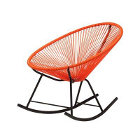 Latitude Run® Meyerwood Wicker Rocking Chair