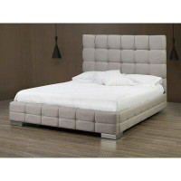 Made in Canada - Brayden Studio Stollings Tufted Upholstered Platform Bed