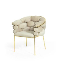 Everly Quinn Bubbly Dining And Accent Chair