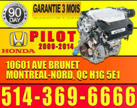 Moteur Honda Pilot 3.5L 2009-2010-2011 2012 2013 2014 J35A9 Used Engine Honda Ridgeline 09-10-11 , 3.5 Motor