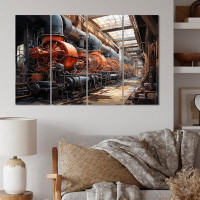 17 Stories Power Plants Powerful Energies III - 4 Piece Wrapped Canvas Print
