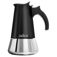 London Sip London Sip Stainless Steel Coffee & Espresso Maker