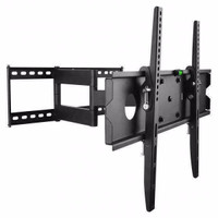 FULL MOTION TV WALL MOUNT BRACKET PROTECH FL-504 FOR 40 INCH -65 INCH TV  BRACKET HOLD 50KG/110Lb