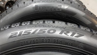215/50R17, PIRELLI winter tires