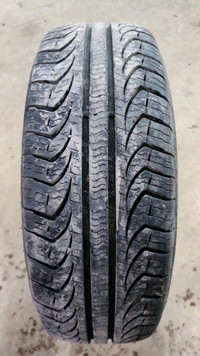 4 pneus dété P195/65/15 91H Pirelli P4 Four Seasons Plus 34.0% dusure, mesure 9-7-8-8/32