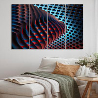Wrought Studio  - Modern Geometric Wall Art Living Room - 4 Panels