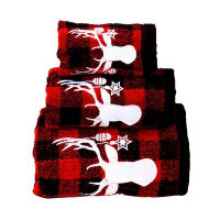 The Holiday Aisle® Tomica 3 Piece 100% Cotton Towel Set