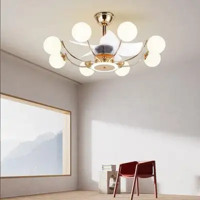 House of Hampton Kanov 35.4'' Ceiling Fan with 8 Light Kit