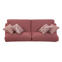 Winston Porter Damarkus 90" Round Arm Sofa with Reversible Cushions