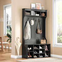 Rubbermaid Hall Tree with Bench and Shoe Storage