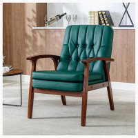 George Oliver Mid Century Single Armchair Sofa Accent Chair Retro Accent Chair