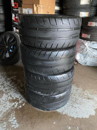 FOUR USED 275 35 R19 NITTO NT05R TIRES