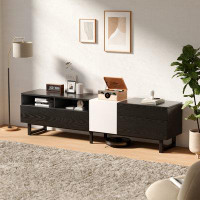 Ebern Designs 71" Tv Stand For 65'' Tv With Large Storage Space