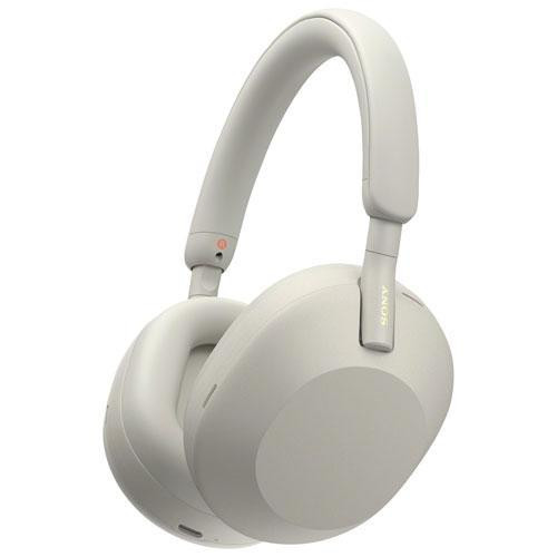 Sony WH-1000XM5/S Wireless NC Bluetooth Headphones - Silver - WE SHIP EVERYWHERE IN CANADA ! - BESTCOST.CA in Headphones