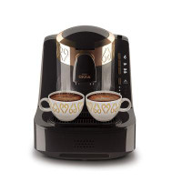 Arzum Arzum Okka Automatic Turkish Coffee Machine, USA 120V UL, Black/Copper (Gold)