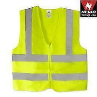 Brand New Orange or Green High Visibility Vest/Long Sleeve Shirt/Dust Mask