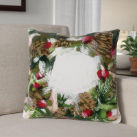 The Holiday Aisle® Smell of Pine Throw Pillow