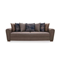 Hokku Designs Ottumwa 96.45" Flared Arm Sofa Bed