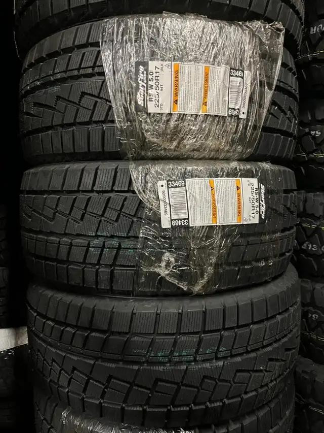 FOUR NEW 225 / 50 R17 STAR FIRE WINTER TIRES !!! in Tires & Rims in Toronto (GTA)