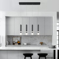 Ivy Bronx Mykayla 4 - Light Modern Pendant Light Kitchen Fixture Dimmable LED Mini Pendant Lighting