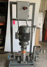G and L pump with a VP electric motor