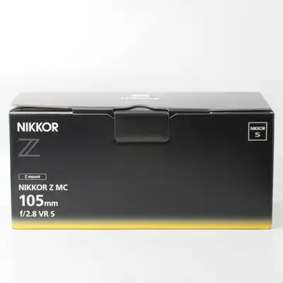 Nikkor Z MC 105mm f 2.8 VR S *Open Box* (ID - 2198)
