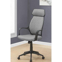 Symple Stuff Kozlowski Office Chair, Adjustable Height, Swivel, Ergonomic, Armrests, Computer Desk, Work, Metal