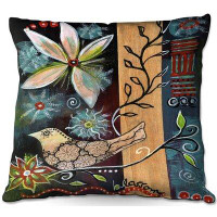 East Urban Home Couch Blossom Throw Pillow