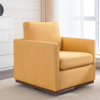 Latitude Run® Mid Century Modern Swivel Accent Chair Armchair For Living Room