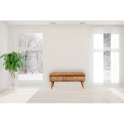 Foundry Select Bench Cushioned Seats, Solid Construction, Easy to assemble