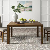 Hokku Designs Mandler Extendable Dining Table with Solid Wood Legs