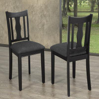Ophelia & Co. Gustavus Dining Chair, Set of 2, Grey