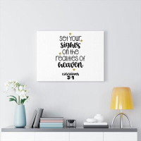 Express Your Love Gifts Scripture Canvas Realities Of Heaven Colossians 3:1 Christian Wall Art Bible Verse Print Ready T