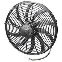POWER FAN SPAL 12V 16” PUSHER CURVED BLADE  430-019-S
