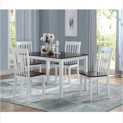 Made for a modern lifestyle with traditional elements this dining set has all the modern charm you a...