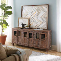Loon Peak Eylul Solid Wood TV Stand for TVs up to 75"
