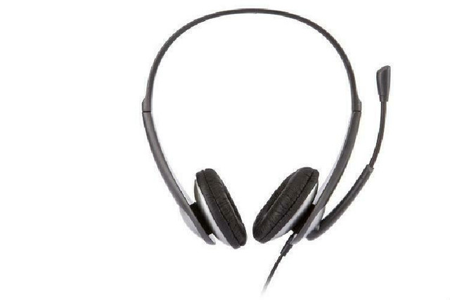 Cyber Acoustics Stereo Headset with Dual Plug - Microphone - High Definition Audio Ready - AC-201 in Headphones - Image 3