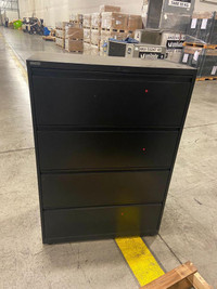 Groupe Lacasse 4 Drawer Filing Cabinet-Excellent Condition-Call us now!