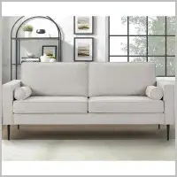 Ebern Designs Baelin 78'' Chenille Square Arm Sofa