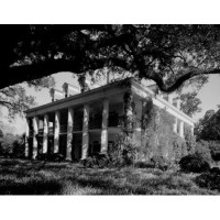 Latitude Run® USA Louisiana Plantation Home Built In 1836 Poster Print (24 X 36)