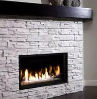 LINEAR BURNER DIRECT VENT GAS FIREPLACE