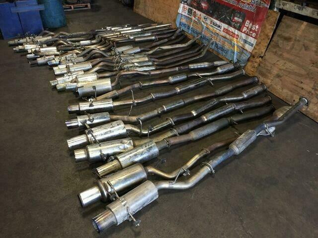 JDM MUFFLERS EXHAUST SYSTEM HONDA DC2 EK9 DC5 SUBARU STI FOR SALE in Other Parts & Accessories in City of Montréal - Image 2