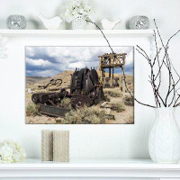 Made in Canada - East Urban Home Landscapes 'Bodie Ghost Town' Photographic Print on Wrapped Canvas