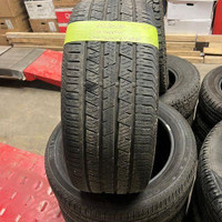 265 45 20 4 Continental CrossContact Used A/S Tires With 75% Tread Left