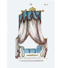 Buyenlarge French Empire Bed No. 2 Graphic Art