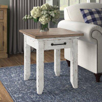 Gracie Oaks Rika End Table with Storage