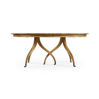 Jonathan Charles Fine Furniture Solar Oval 112'' L x 52'' W Dining Table