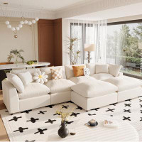 Wildon Home® U_STYLE Modern Large U-Shape Sectional Sofa