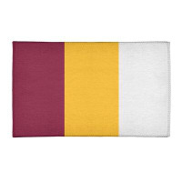 East Urban Home Red/Yellow Area Rug